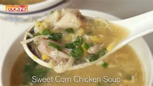 Sweetcorn Chicken Soup